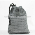 Portable hochwertige weiche Kordelzug Mesh-Tasche